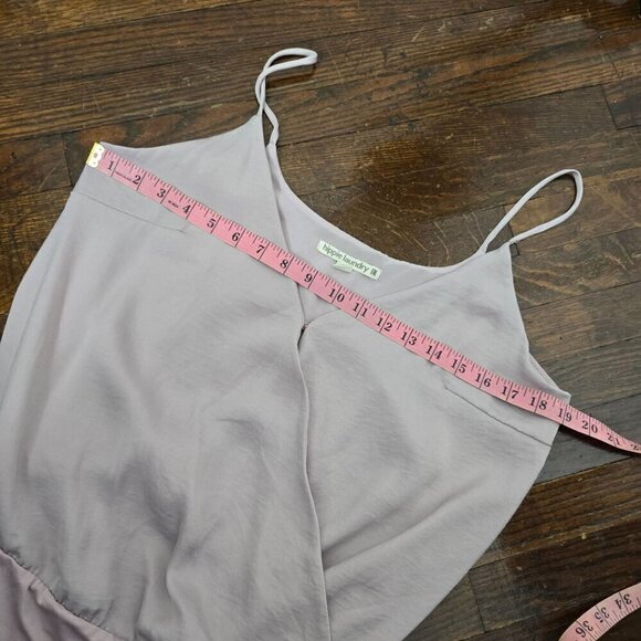 Dusty Rose Pink Hippie Laundry Spaghetti Strap Body Suit - Picture 4 of 8